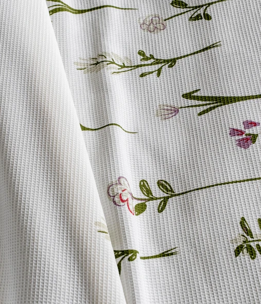 Cotton Collection Çift Kişilik Pike Fleur - Resim 4