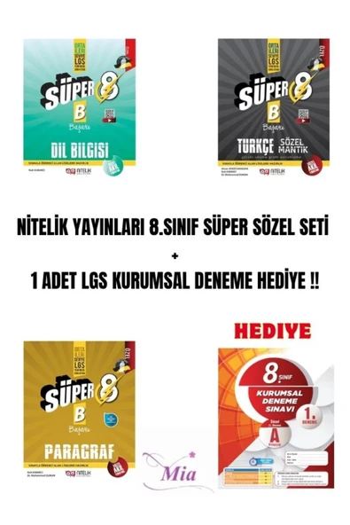 LGS NİTELİK YAYINLARI SÖZEL SET ürün görseli 1