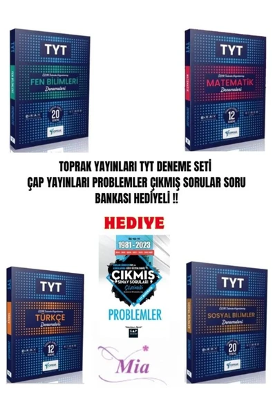 TOPRAK YAYINLARI TYT DENEME SET ürün görseli 1