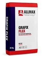 Allmax Grafix Flex Granit Yapışıtırıcı Beyaz 25 Kg. ürün görseli 1