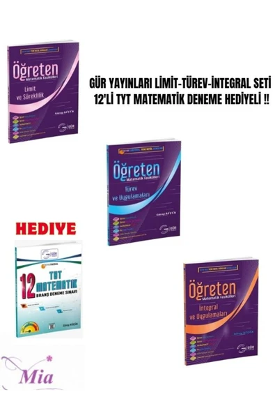 GÜR YAYINLARI LİMİT TÜREV İNTEGRAL SET ürün görseli 1