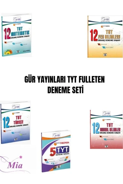 GÜR YAYINLARI DENEME SET ürün görseli 1