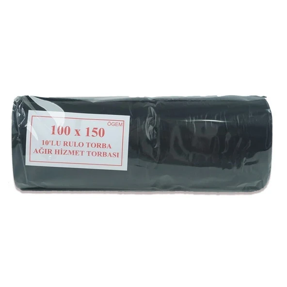 Ağır Hizmet Çöp Poşeti 100x150 ürün görseli 1