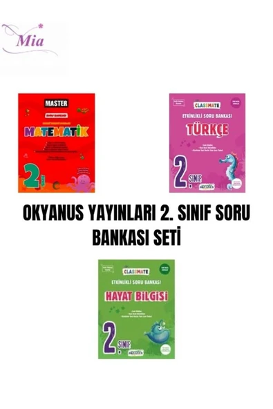 LGS OKYANUS YAYINLARI 2.SINIF SORU BANKASI SET ürün görseli 1