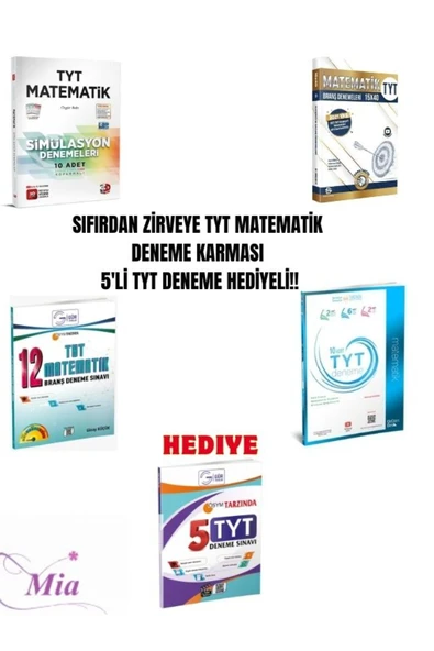 GÜR YAYINLARI MATEMATİK TYT DENEME KARMASI ürün görseli 1