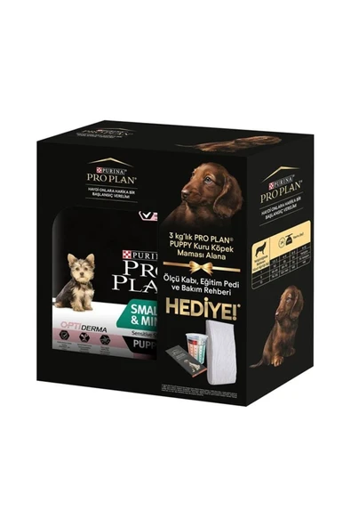 Pro Plan small Yavru Köpek Başlangıç Seti (mama 3 Kg, Ölçü Kabı, Eğitim Pedi Ve Bakım Rehberi) ürün görseli 1