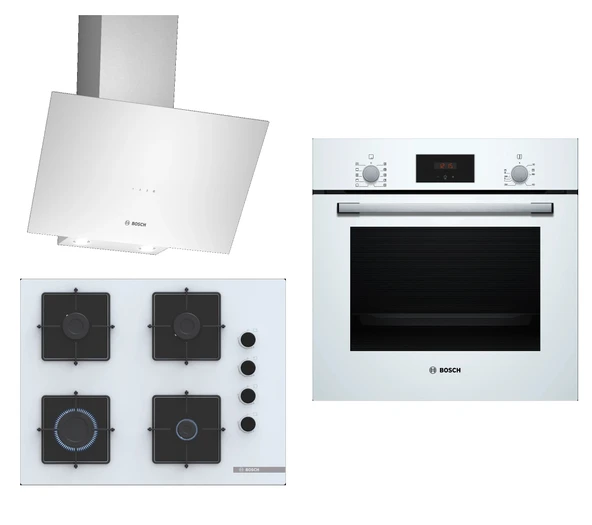 Bosch HBF512BW1T - POP7C2P30O - DWK64PJ20T Ankastre Set ürün görseli 1