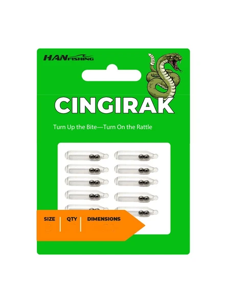 Hanfish Cıngırak – Silikon Ses Tüpü ürün görseli 1
