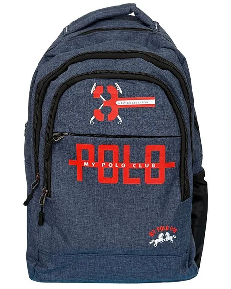 Temel My Polo Sırt Çantası Lacivert 8815 ürün görseli 1
