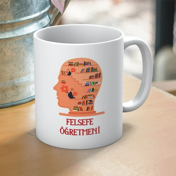 Felsefe Öğretmenlerine Özel Öğretmenler Günü Hediyelik Baskılı Kupa ürün görseli 1