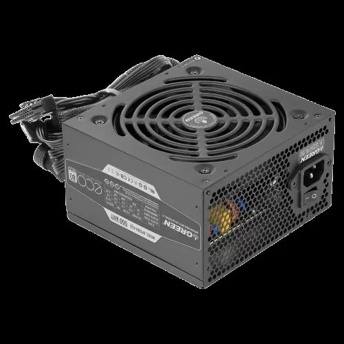 Green GP500A-ECO Rev3.1 500W 80+ Power Supply Pc Güç Kaynağı (3yıl Garanti) ürün görseli 1
