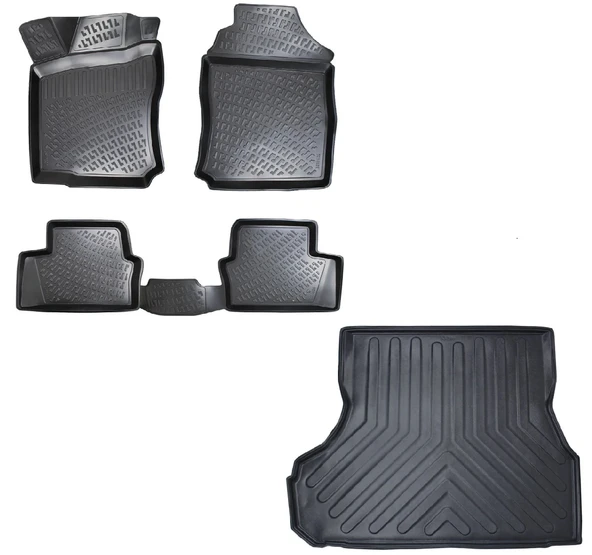 Rizline Opel Vectra B 1995-2002 Yılları Arası Uyumlu 3D Havuzlu Paspas + Bagaj Havuzu Set ürün görseli 1