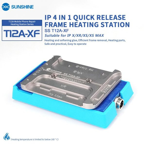 Sunshine X/XS/XR/XS MAX Anakart Bord Isıtıcı Kalıp T12A-XF ürün görseli 1