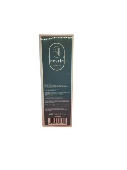 NESRİN DARK CAM ŞİŞE KOLONYA 250 ML - Resim 4