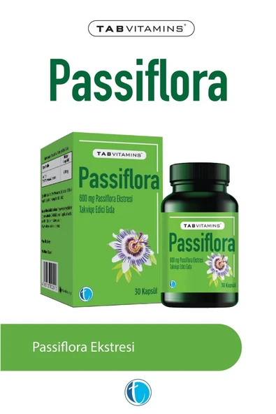 Tabvitamins Passiflora 30 Kapsül ürün görseli 1