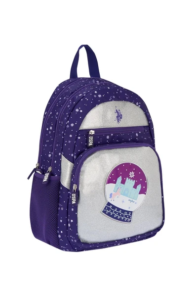 U.S. Polo Assn. Plcan25004 Sırt Çantası - Okul Çantası Mor ürün görseli 1