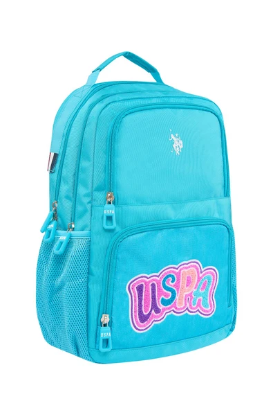 U.S. Polo Assn. Plcan25028 Sırt Çantası - Okul Çantası Turkuaz ürün görseli 1