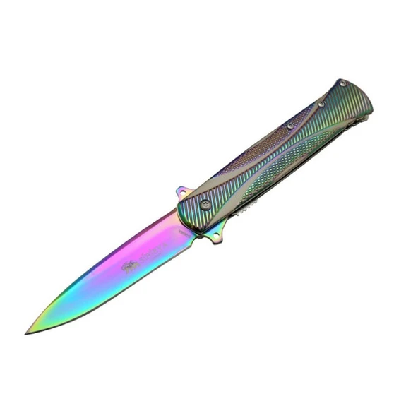 Sibirya Pullu Çakı Rainbow Marka:Sibirya Ürün Kodu: S-2096X 21,5 CM ürün görseli 1