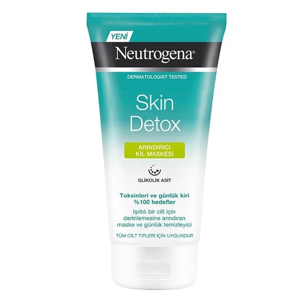 Neutrogena Skin Detox Arındırıcı Kil Maskesi 150 ml ürün görseli 1