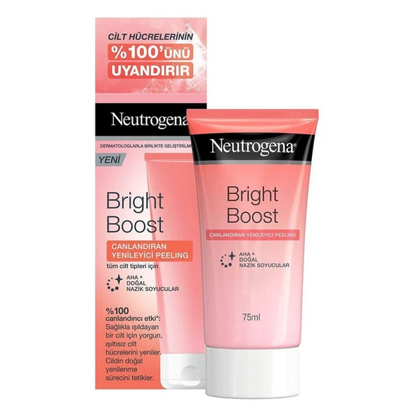 Neutrogena Bright Boost Canlandıran Yenileyici Peeling 75 ml ürün görseli 1