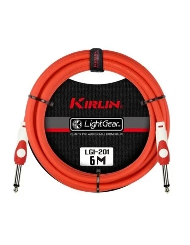 KIRLIN LGI-201 6M/RD ENSTRÜMAN JACK 6 METRE ürün görseli 1