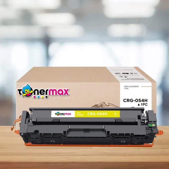 Canon CRG-054H Muadil Toner Sarı /LBP-621Cw /LBP-640C /LBP-623Cdw /MF640C /MF641Cn /MF641Cw /MF642Cdw / MF643Cdw / MF644Cdw / MF645Cx/ MF654cx ürün görseli 1