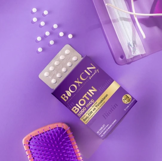 Bioxcin Biotin 5000 mcg 30 Tablet - Resim 3