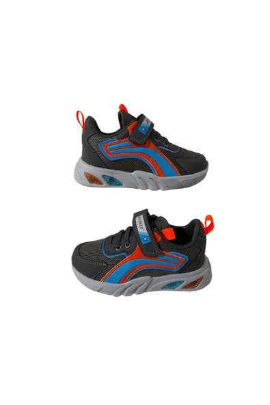 ARVENZO Füme Rahat Ortopedik Erkek Çocuk Günlük Sneaker Spor Ayakkabı ürün görseli 1