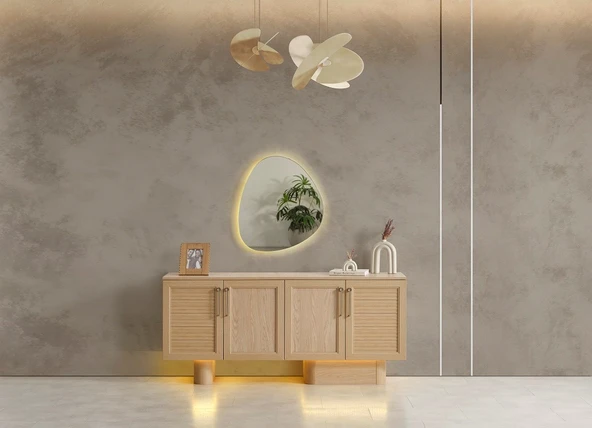 AZURE MDF KONSOL VE AYNA ürün görseli 1