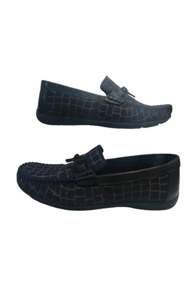 N S R Nsr N015-10 Erkek Lacivert Loafer Ayakkabı ürün görseli 1