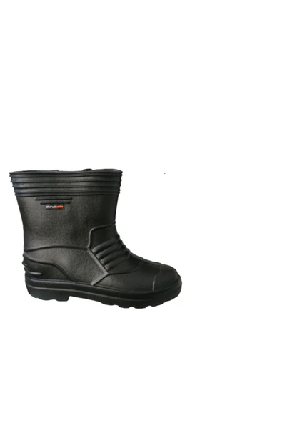 Akınal Bella Ab80-10 Unisex Haki Çoraplı Eva Ultra Hafif Poli Taban Kısa Yağmur Çizmesi ürün görseli 1