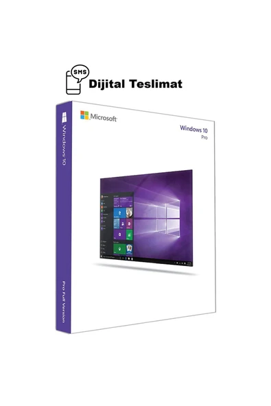 MICROSOFT Windows 10 Pro Dijital Lisans Key ürün görseli 1