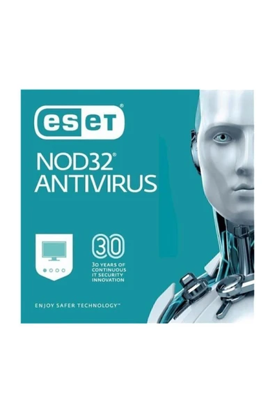 ESET Nod32 1 Cihaz 1 Yıl Dijital Ürün Anahtarı ürün görseli 1