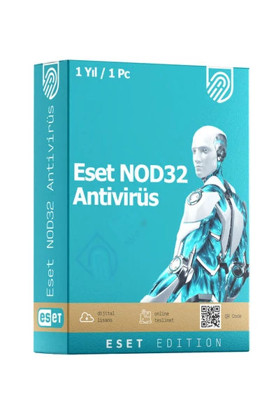 ESET NOD32 Antivirüs 1 Yıl 1 PC - Dijital Teslimat ürün görseli 1