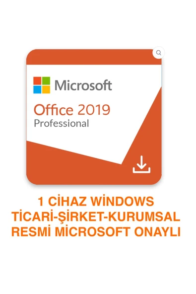 MICROSOFT Office 2019 Professional 1 Cihaz  ( Kurumsal / Şirket / Ticari ) ürün görseli 1
