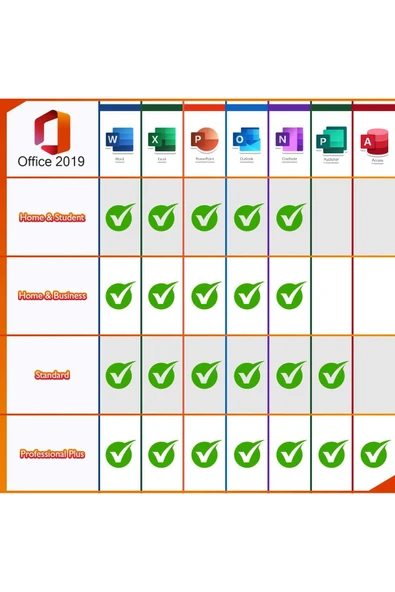 MICROSOFT Office 2019 Professional Plus - Resim 2