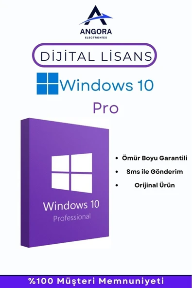 MICROSOFT Windows 10 Pro Dijital  Lisans Anahtarı - Resim 3