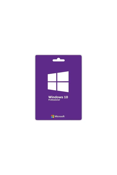 Microsoft Windows 10 Pro Lisans Anahtarı ürün görseli 1