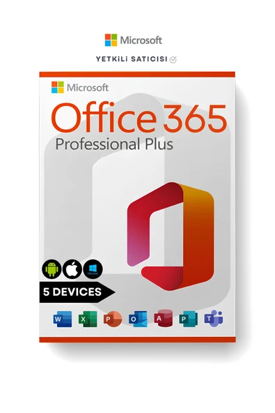 MICROSOFT Office 365 Pro Plus 2025 Lisans Üyeliği | 5 Cihaz 1 Yıl ürün görseli 1