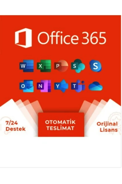 MICROSOFT Office 365 Portal Hesabı 5 Cihaz ürün görseli 1