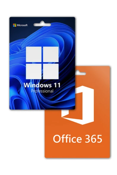 MICROSOFT Windows 11 Pro Office 365 Pro Lisans 2025 Üyeliği ürün görseli 1
