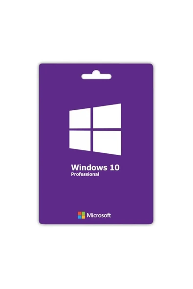 MICROSOFT Windows 10 PRO Dijital Lisans Anahtarı ürün görseli 1