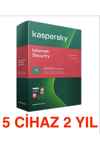 KASPERSKY internet Security 5 Cihaz 2 Yıl ( Dijital Teslimat) ürün görseli 1