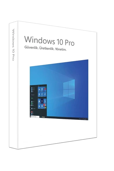 MICROSOFT Windows 10 Pro 32&64 Bit Uyumlu Key Lisans Anahtarı ürün görseli 1