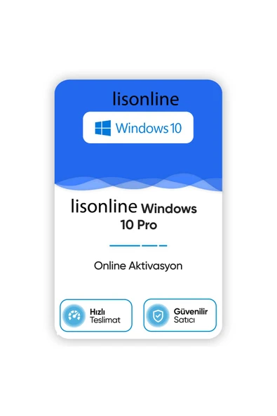 Windows 10 Pro Lisans Anahtarı ürün görseli 1
