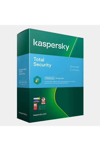 KASPERSKY Total Security Kullanıcı 1 Cihaz Virüs Programı ürün görseli 1