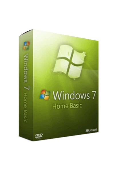 MICROSOFT Windows 7 Home Basic Dijital Lisans 32&64 Bit Key Bireysel Kurumsal ürün görseli 1