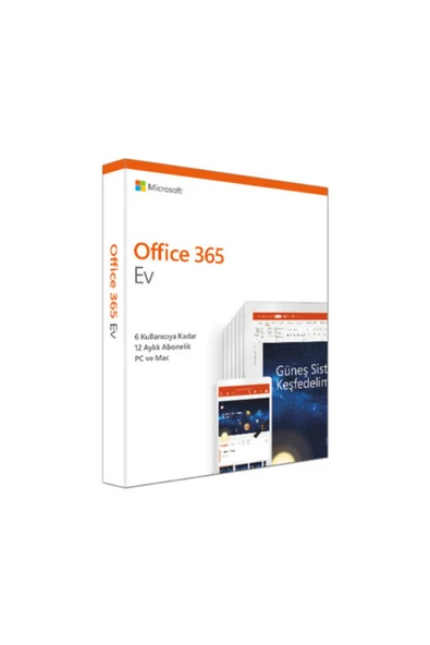 MICROSOFT Office 365 Ev Türkçe ürün görseli 1