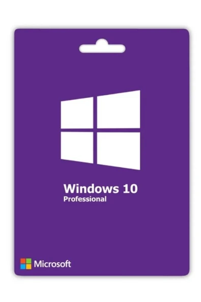 MICROSOFT Windows 10 Pro Lisans Anahtarı ürün görseli 1