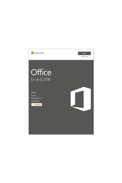 MICROSOFT T Office 2016 Ev Ve Iş Mac Dijital Lisans ürün görseli 1